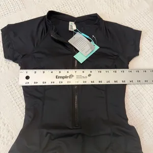 new Sea Level Swim 4 Eco Essentials multifit zip front swimsuit SW 2981 thumbnail 3