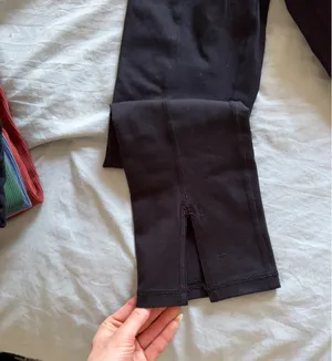 Aerie crop flare legging black  thumbnail 2