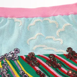 Queen of Sparkles Wicked Pearls & Sequins Skirt Size: 3XL Yellow Brick Road thumbnail 2
