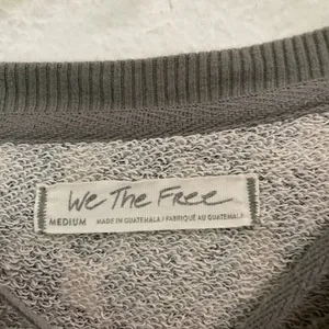 Free People We The Free Camo Leopard Sweatshirt Women's M Gray Oversized Terry thumbnail 6