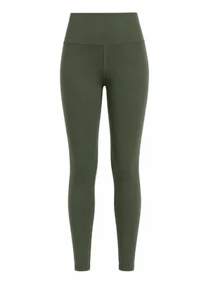 Avia Olive Green High-Rise Full Length Athletic Leggings Women’s L (12-14) thumbnail 2