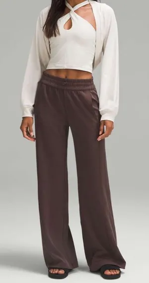 Lululemon Ribbed Softstreme High-Rise 32.5” Pants in Espresso thumbnail 1