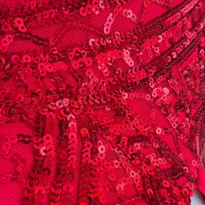 Jovani Red Sequin Gown 48629 Size 0 NWT thumbnail 4