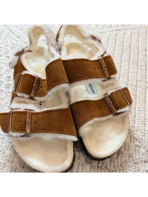 Birkenstock Milano Shearling Sandals thumbnail 6