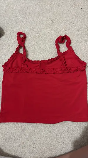 Aeropostale Tank Cropped Red thumbnail 4