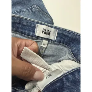 Paige Billy Straight Leg‎ Siena Wash Blue Size 26 Quiet Luxury Minimalist Casual thumbnail 4