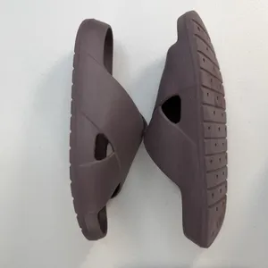 Gap Women's 10 Criss-Cross Pillow Pool‎ Slides Sandals Platform Peppercorn Brown thumbnail 4