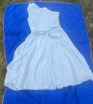 Azazie One-Shoulder Chiffon Bridesmaid Dress Size A6 thumbnail 5