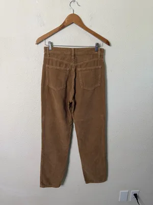 Reformation Cynthia Button Fly‎ High Rise Corduroy Pants Womens Size 27 thumbnail 6