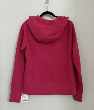 BNWT Scuba Full-Zip Hoodie Hot Pink Size 10 thumbnail 3