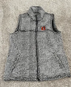 National Football League New Cincinnati Bengals Women’s Grey Weekender Vest thumbnail 1