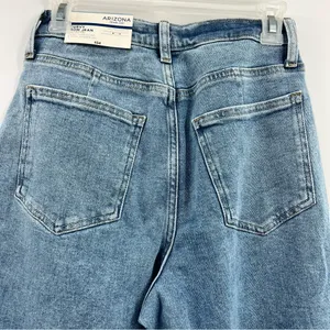 Arizona Jeans Curvy Mom Jeans 7 Cherry Embroidered Highest Rise Y2K NWT thumbnail 5