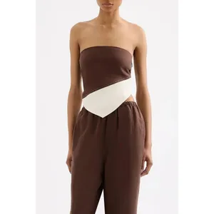 ✨Nude Lucy Serafin Bodice Espresso Sz Large Top✨ thumbnail 5