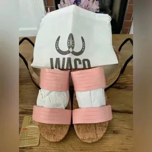 Waco Orthotic Leather Layla Slide~Coral~NEW BOX & BAG!~9.5 thumbnail 2
