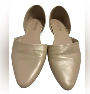 Dream pairs nude Pointed-Toe Slip on Flats size 10 thumbnail 1