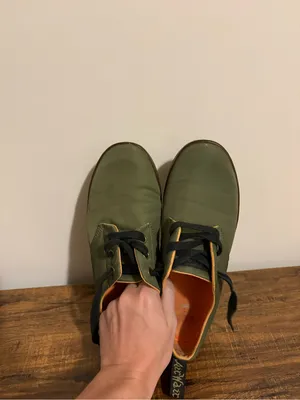 Dr. Martens Aldgate Green Lace Up Sneakers size 6 thumbnail 4