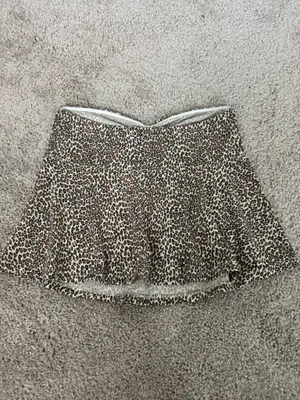 American Eagle Tube Top Leopard Print thumbnail 3