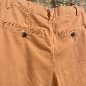 Free People Addy Wide Leg Chino Pants Pastel Light Orange Size 4 NWOT thumbnail 8