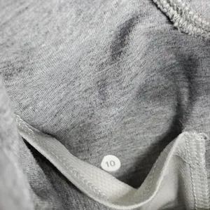 Lululemon Scuba Asymmetrical Full Zip Hoodie Women 10 Grey Heathered Sporty thumbnail 3