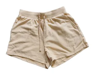 Old Navy Women’s Drawstring Shorts Medium Spun Sugar Tan thumbnail 1