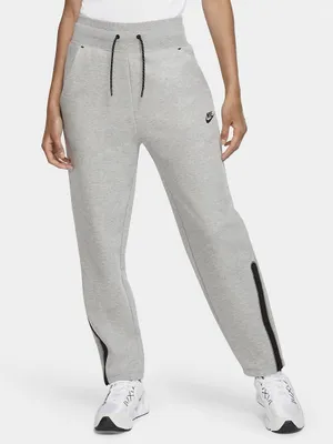 Nike Tech Gray Fleece Sweats Size Medium thumbnail 1