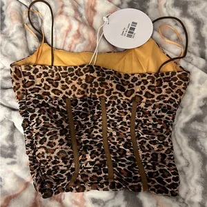 Princess Polly Leopard Print Women's Top thumbnail 2