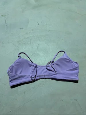 Aerie swim Lilac scoop bikini Top XL thumbnail 5