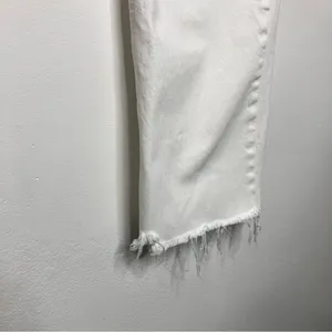 Zara white wide‎ leg jeans size 0 thumbnail 4