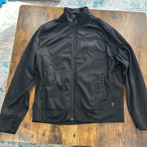 ICON Infamous Jacket Men’s M Black Full Zip Athletic Track Jacket thumbnail 2