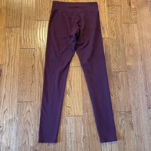 Aerie burgundy high rise leggings medium long thumbnail 9