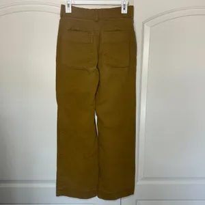 Everlane The‎ Organic Wide-Leg Pant Womens 4 Tapenade Brown High Rise Utility thumbnail 3