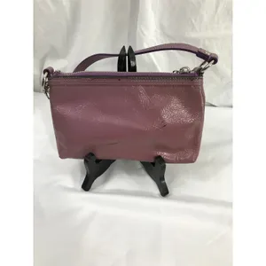 Coach Poppy Patent Leather Wristlet in Mauve Purple EUC thumbnail 2
