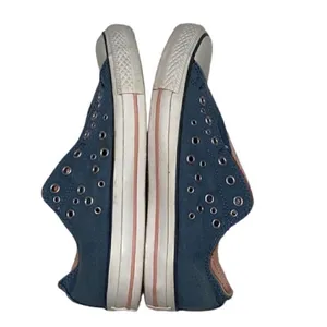 Converse Studded Blue Unisex Sneakers(Size 6 Men's,8 Women's) thumbnail 3