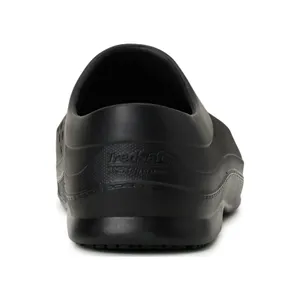 TredSafe Adult Unisex Clogs Sz Womens 5 / Mens 7 Black Caspian Resistant Slip-On thumbnail 3