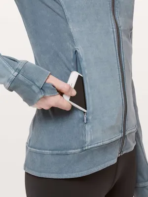Lululemon Cut Class JacketWashed Moon Blue 6 thumbnail 4