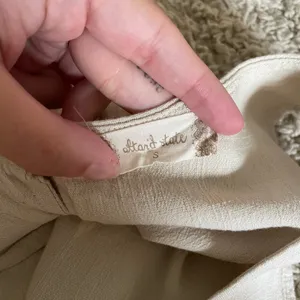 Tan Layered Linen tank thumbnail 3
