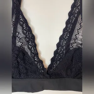 Marilyn Monroe Women’s Half Line Lace Bralette Thick‎ Band Bra Size S thumbnail 2