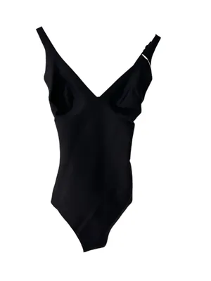 NWT Skims Body Unlined Plunge Bodysuit black Size S ( Sold Out) thumbnail 6