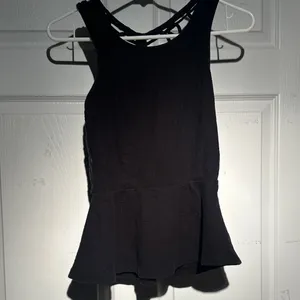 Free People Black Lace Tank Top thumbnail 4