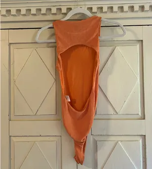 Princess Polly Orange Bodysuit thumbnail 4