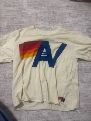 Aviator nation logo boyfriend tee size small  thumbnail 2