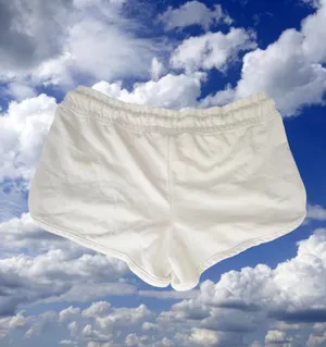 Dreamsickle White USA Lounge Drawstring Shorts thumbnail 2
