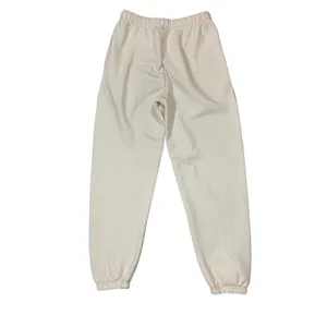 Stay‎ Cool Cream Fleece Jogger Sweatpants Medium Cozy Lounge Y2K Streetwear Soft thumbnail 4