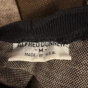 Alfred Dunner Vintage Patchwork Sweatshirt Brown‎ Tan Gray Neutral Earthy Medium thumbnail 3