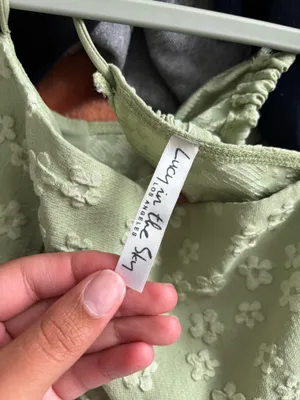 Lucy in the Sky Green Dress thumbnail 7