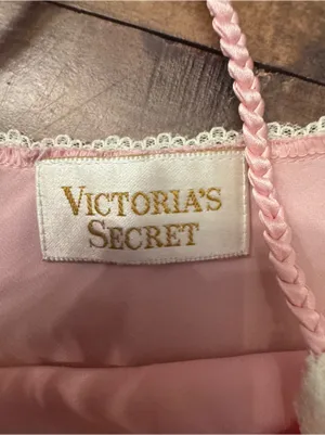 Vintage VS Lace Satin Chemise Slip thumbnail 3