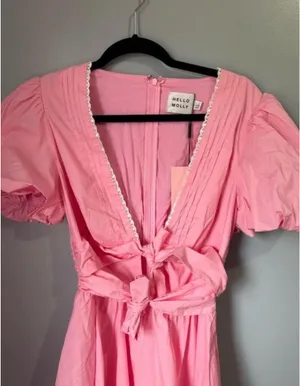 Hello Molly Pink Mini Dress thumbnail 4