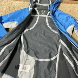 Mountain Hardwear Windstopper Softshell Hoodie Womens S Blue‎ Gorpcore Jacket thumbnail 5
