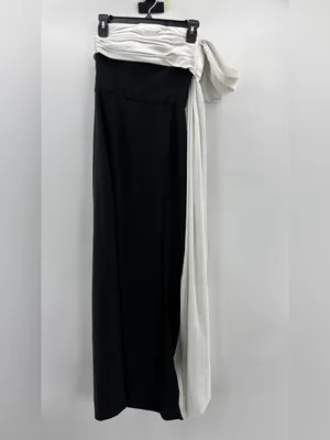 Hutch Strapless Column Bow Maxi Dress thumbnail 4
