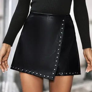 SheIn NWT Black Studded Skort, size M thumbnail 1